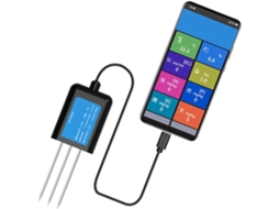 Sensor De Solo Usb Para Monitoramento Agrícola, Detector Umidade E Temperatura À Prova D Água Ip68 Com