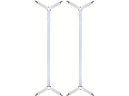 Conjunto De 2 Prendedores Metal Para Tecido Que Fixam O Lençol Sem Danificá Lo Tensores Ajustáveis Qualquer Estrutura