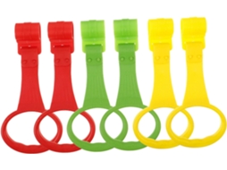 Conjunto de 6 Argolas de Aprendizagem para Meninos e Meninas, Argolas para Pendurar no Berço, CHABERLU