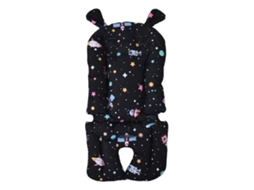 Mali forro Duas Faces Carro de Bebê com Padrões Animados Soft Antiaderrapante Universal 36x77cm