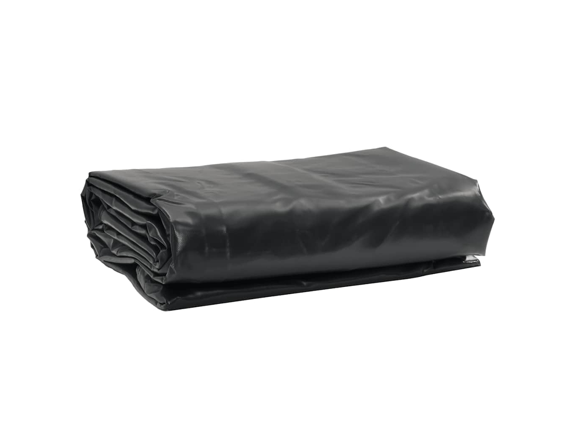 Vidaxl Lona 1x2,5 M 650 G/m² Preto