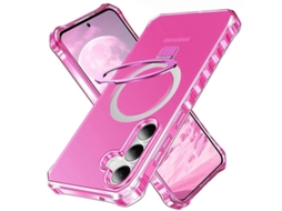 Capa Compatível com Samsung Galaxy S24 com Suporte Magnético S/MARCA
