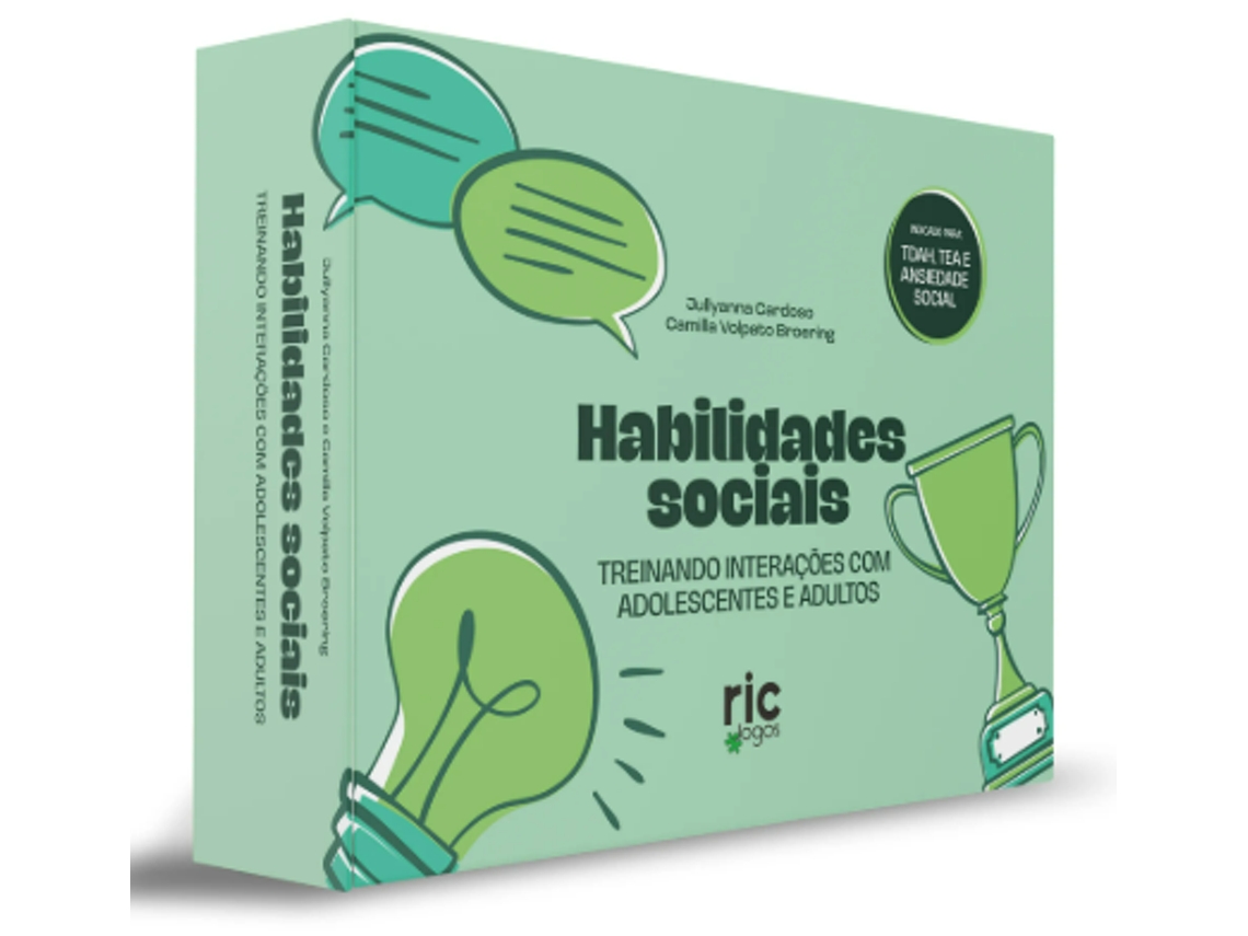 Livro Habilidades Sociais Treinando Interações Com Adolescentes E Adultos De Jullyanna Cardoso (português)