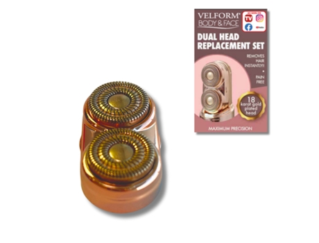 Folha extra para depilador corporal e facial Velform