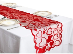 Caminho De Mesa Para O Dia Dos Namorados - Decoração De Interiores |
