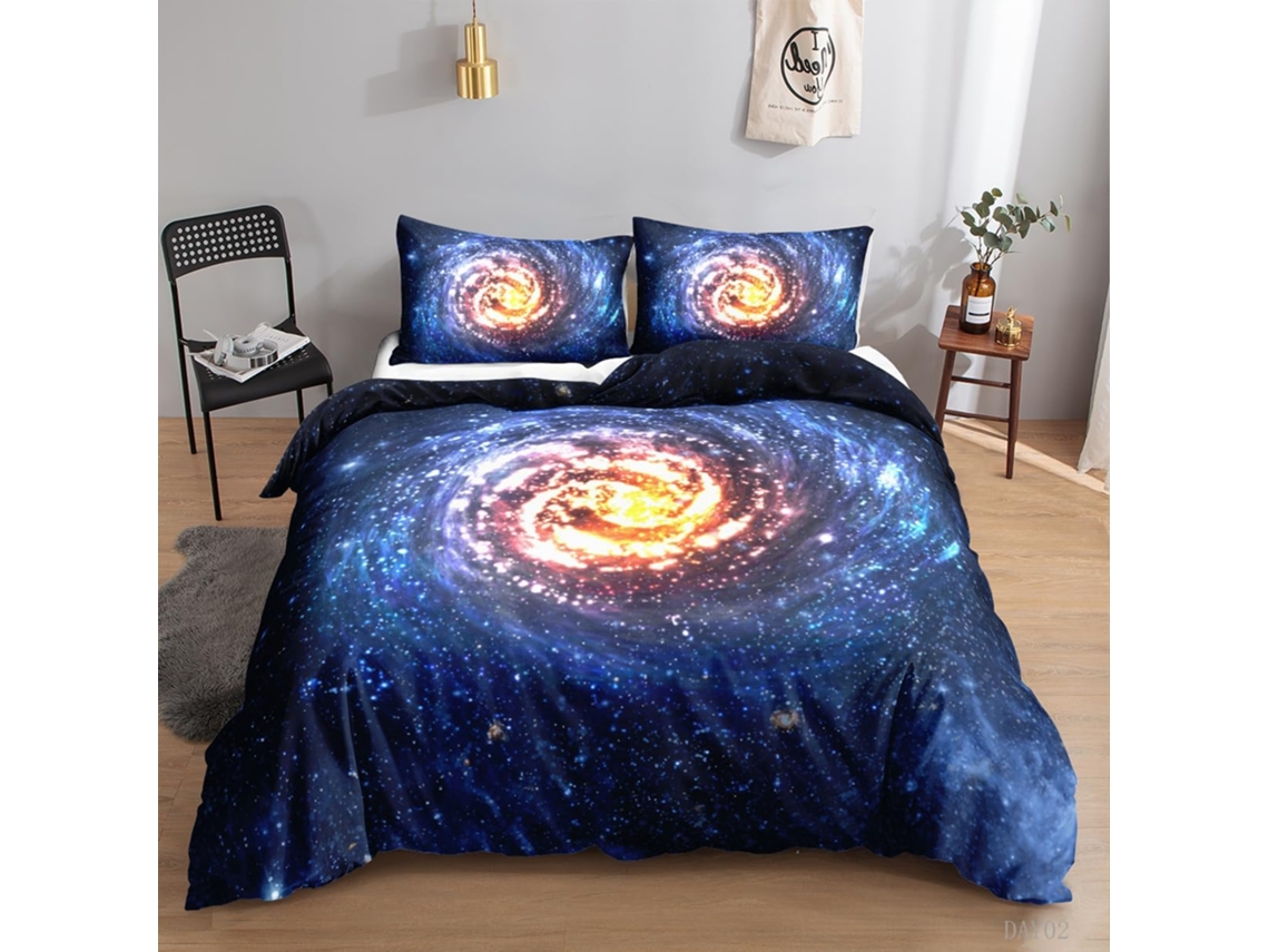 Capa de Edredom Infantil em Microfibra Fronha 220x240 Cm (LxAxP), 140x200 Cm