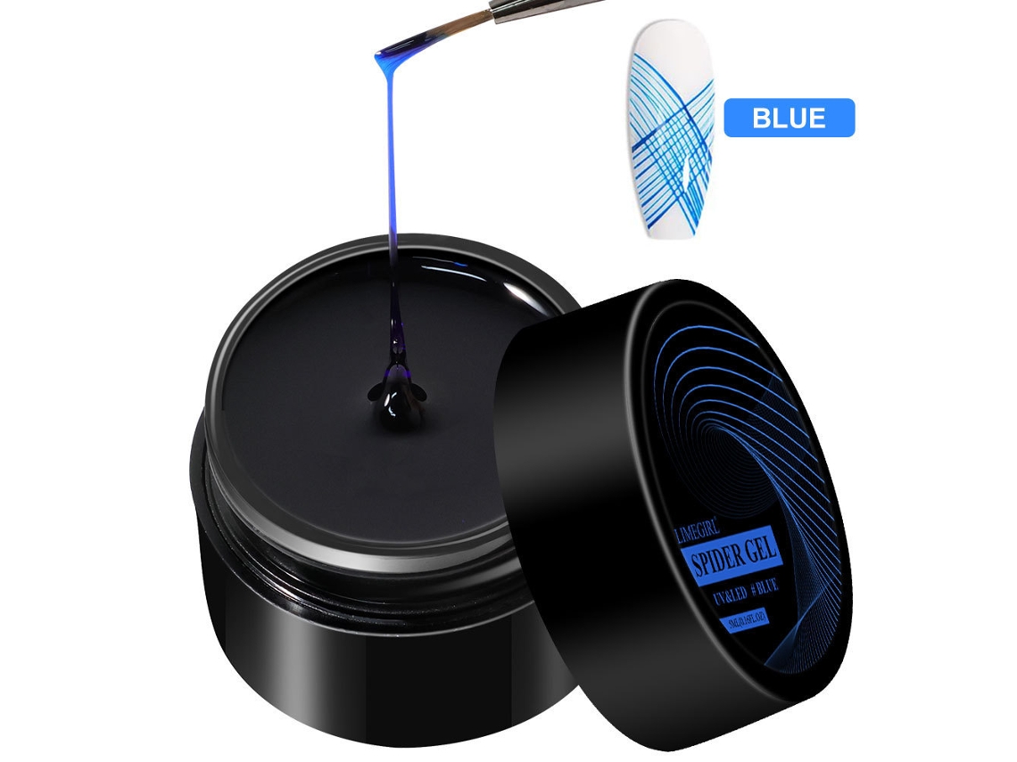 Esmalte Em Gel Para Unhas Com Acabamento Acetinado, Sem Necessidade De Lavagem.carretel De Fio De Aranha