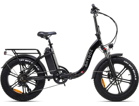 Vester Step 2025 - Bicicleta Elétrica Dobrável Fat Tire 48v 14ah - Onyx Preto