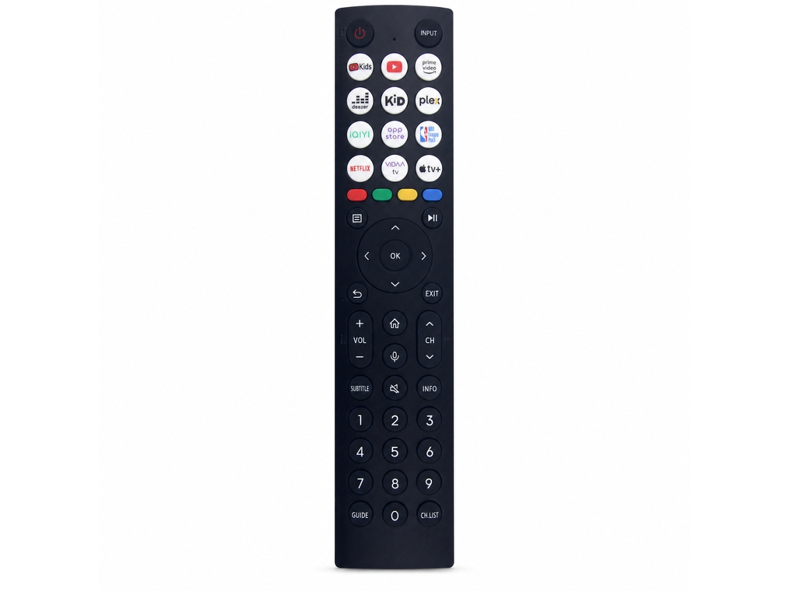Comando À Distância Para Tv Compatível Com Hisense Erf2h36h, Sem Configuração, Sem Controlo Por Voz