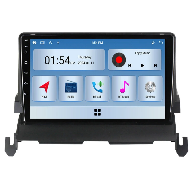 Autorrádio Multimédia Szsmart 6gb Ram 128gb Rom Carplay Para Dodge Journey 2009 2012 Carro Rádio Bluetooth Gps Navegação