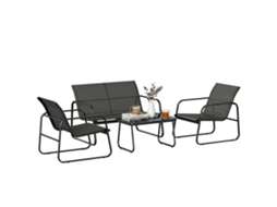 Conjunto Jardim 4 Peças,sofás,tapetes,mesas Centro PENGJIANG SHOP