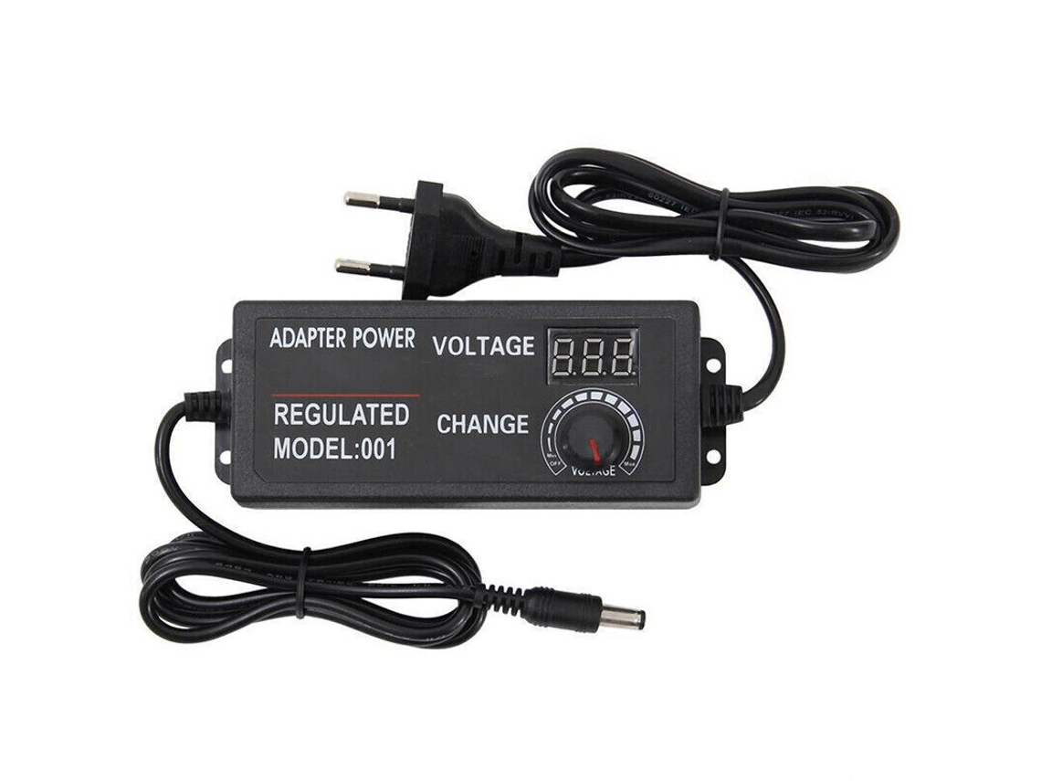 Fonte De Alimentação Ajustável 60w 5a 3-12v Transformador Fonte De Alimentação Com Plugue Ac