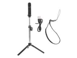 Suporte de Selfie Tripé LAXISCREED com Luz e Controle Bluetooth
