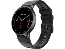 SHAH ARPAN Smart Watch S53 Monitor de Frequência Cardíaca Rastreador de Sono Pedômetro e Controle de Voz Ai Preto