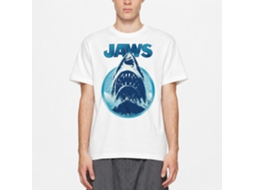 Rockinstone Jaws Movie Jawhol White Adult T-shirt Size:xxl