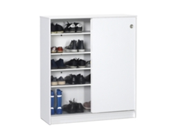 Sapateira 2 Portas Deslizantes 105X92X38 Branco VENPRODIN