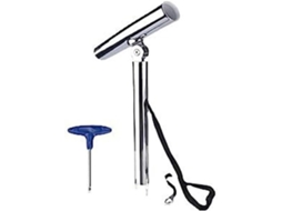 Suporte de Canne À Pêche Marine 24 Pouces, Tige Selle En Acier Inoxydable For Équipement Yacht SFUSHOS
