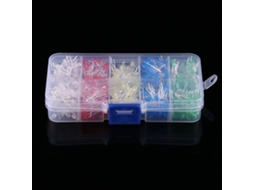 Kit Diy De 500 Leds Multicoloridos Laxiscreed Para Projetos Eletrónicos Criativos