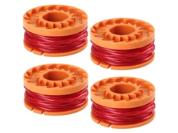 Linha De Recortador 10ft Para Worx Wg150 Wg151 Wg152 Wg155 Wg165 Wg166 - Pacote De 4