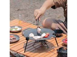 Rack de Alumínio para Baking Tray Outdoor Ajustável