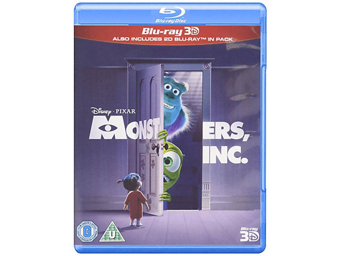 Blu-Ray 3D Disney Monsters Inc