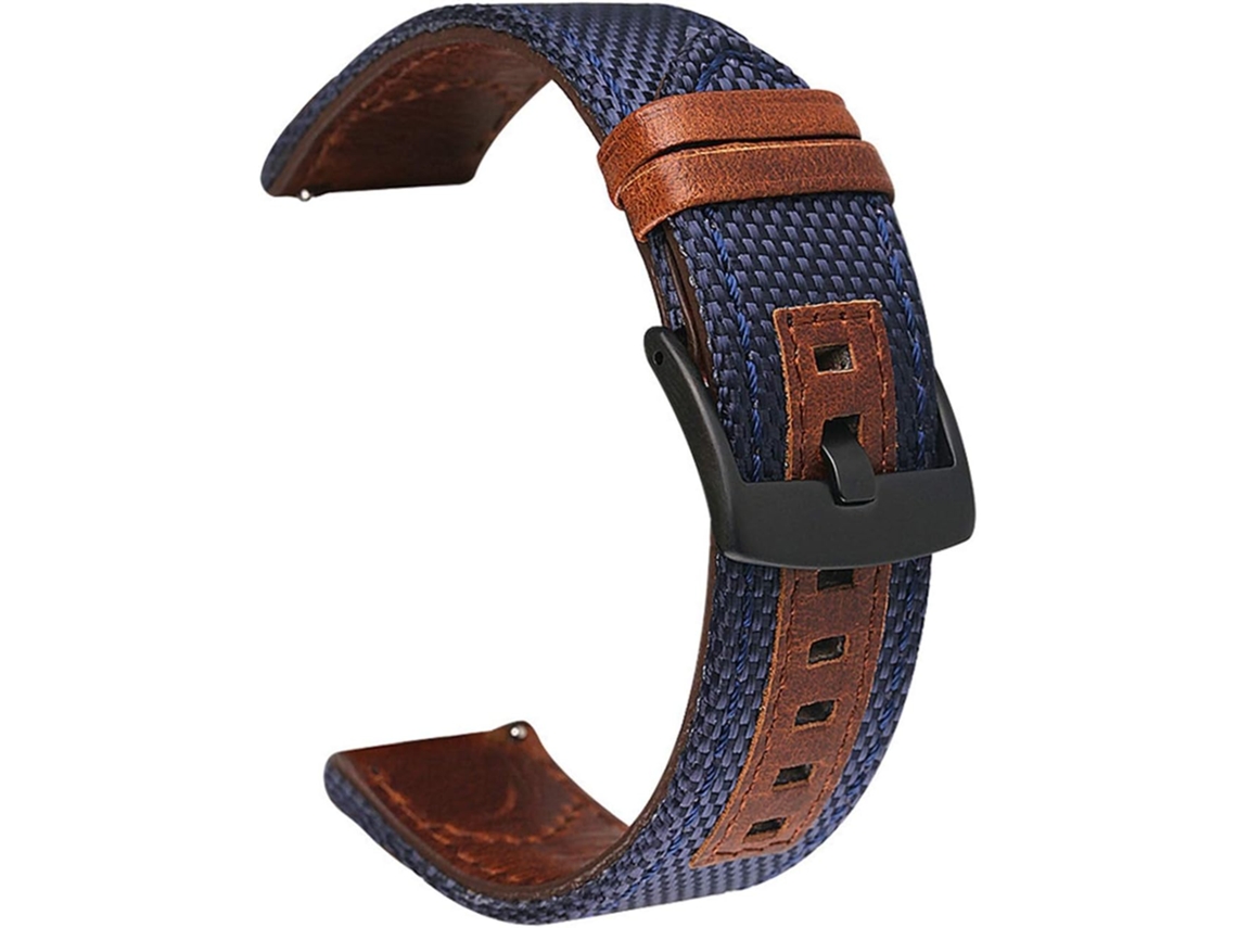 Pulseira de Couro para 20 a 22 Mm Alta Qualidade Resistente | S/MARCA