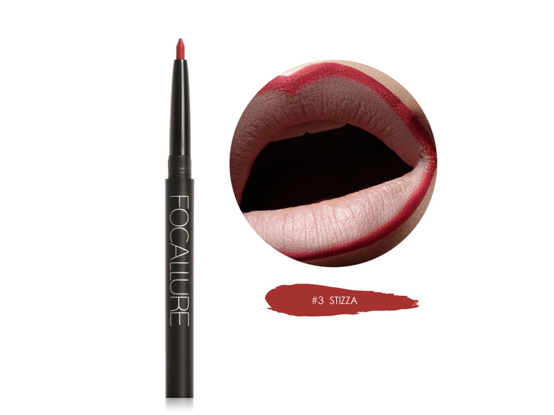 Lápiz Labial Matte Impermeável Focallure Colorful Functional Pen Maquiagem Cosmético 3