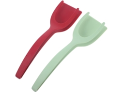 O Conjunto De Utensílios Cozinha Topbathy 2 Peças Inclui Espátula E Pinça Para Colher, Pinça Para Espátula De Bife