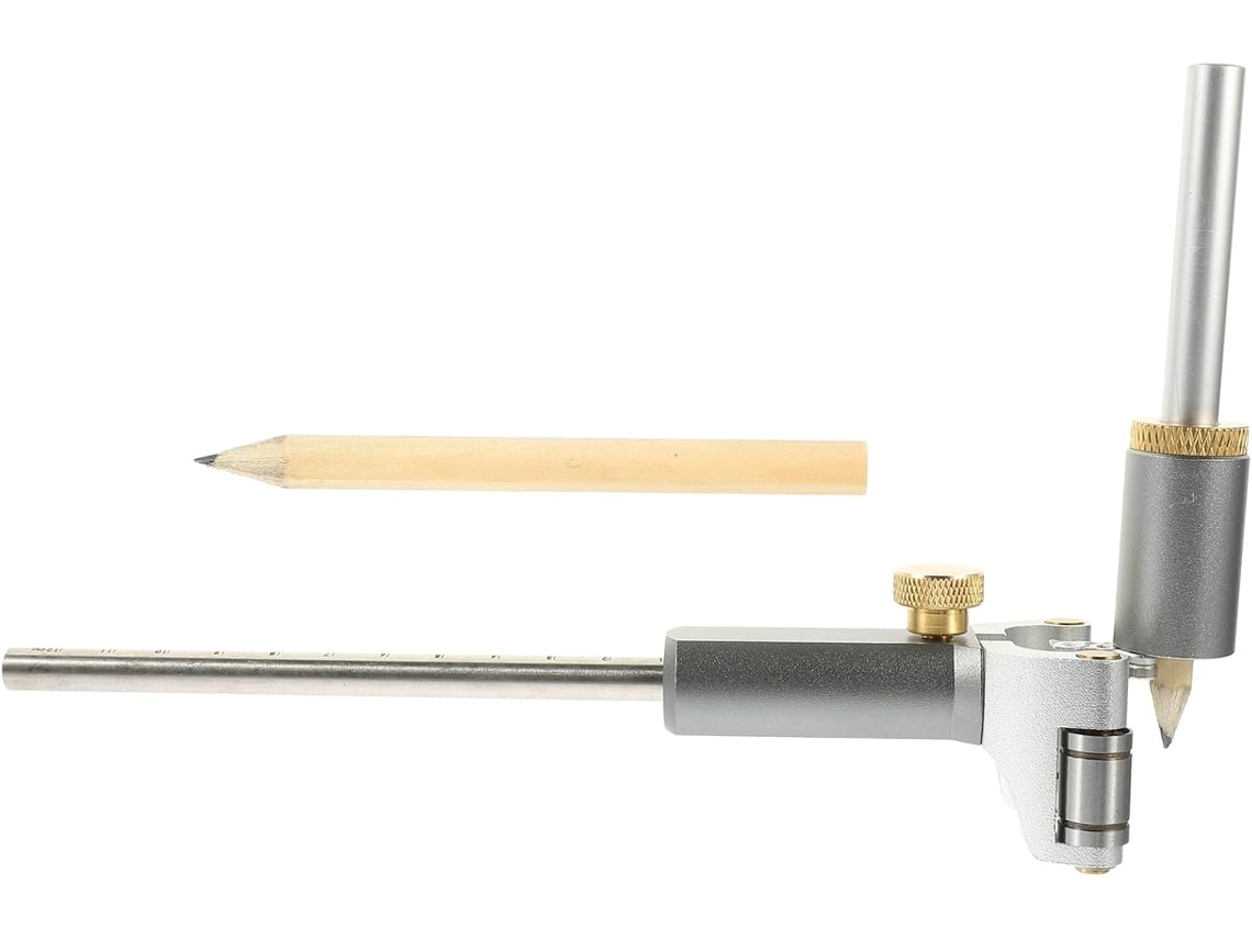 Ferramenta De Plotagem Multifuncional Ajustável De 0 A 120 Mm Para Linhas Curvas Paralelas.