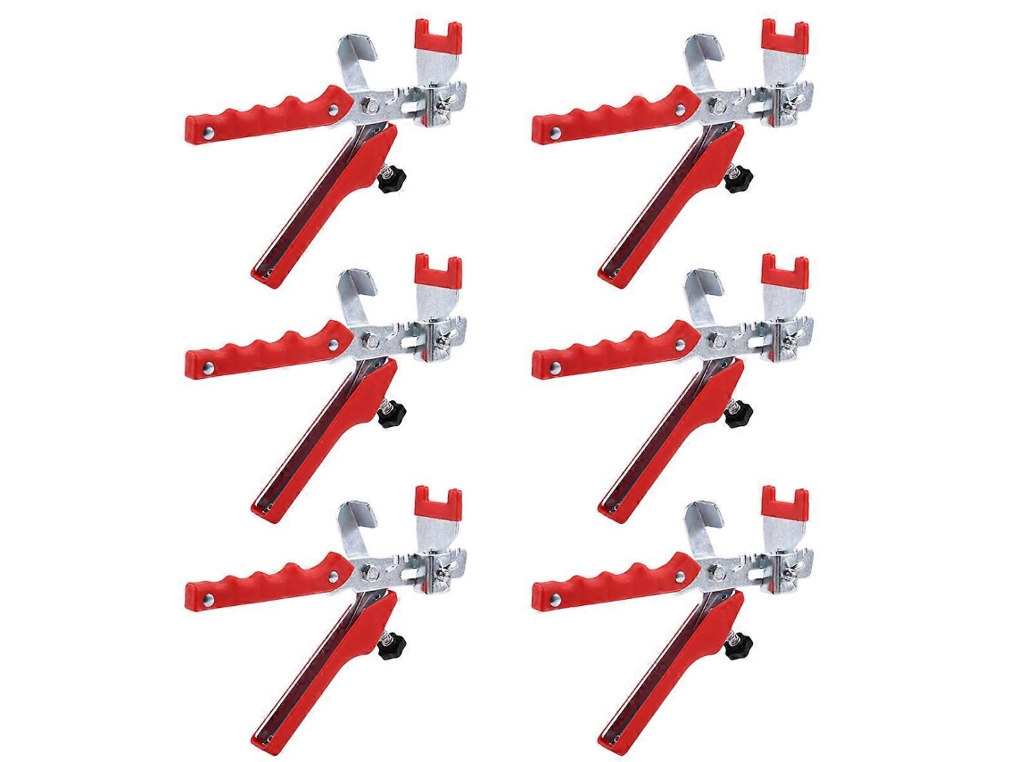 Alicate Profissional Para Nivelamento De Ladrilhos, 6 Peças, Conjunto De Nivelamento Manual Para Ladrilhos De Cerâmica Aquaforge