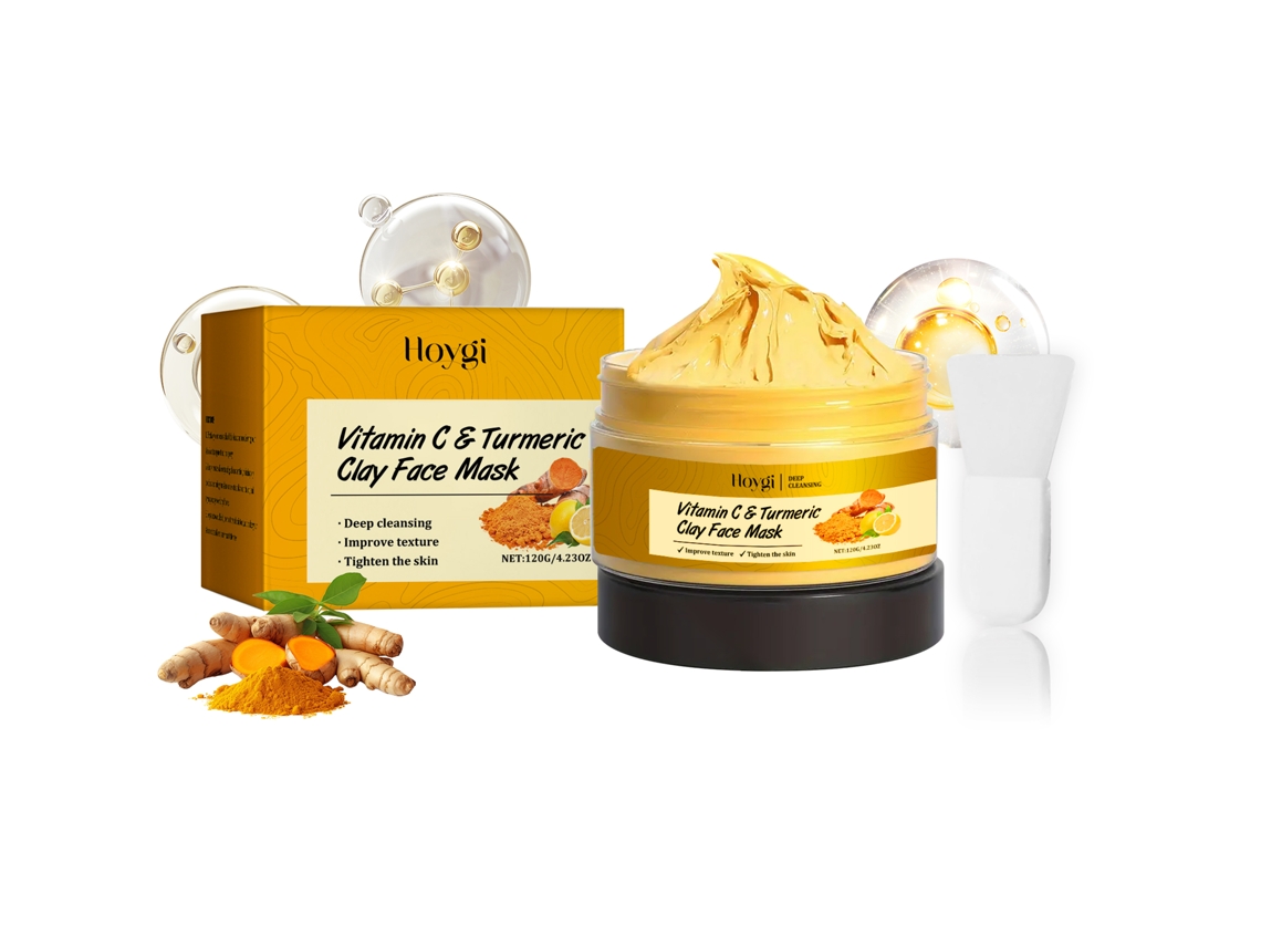 Máscara Argila Purificante Côco Turmeric