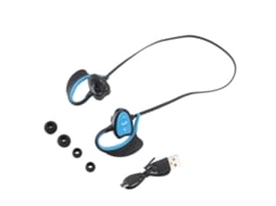 Fone de Ouvido Bluetooth Sem Fio IPX8 à Prova D'água para Natação Surf Mergulho com Redução de Ruído Azul S/MARCA