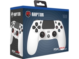 Comando PS4 INDECA Raptor (Outlet Caixa Aberta - Wireless - Branco)