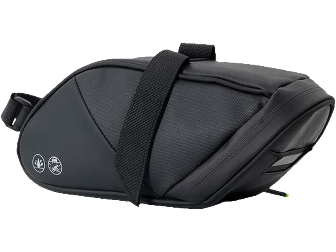 Bolsa De Selim Para Bicicleta, Bolsa Impermeável E Refletora Em Couro Pu