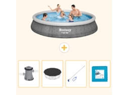 Bestway Piscina Bestway Fast Set Redonda - 396x84 Cm - 5-peças S191