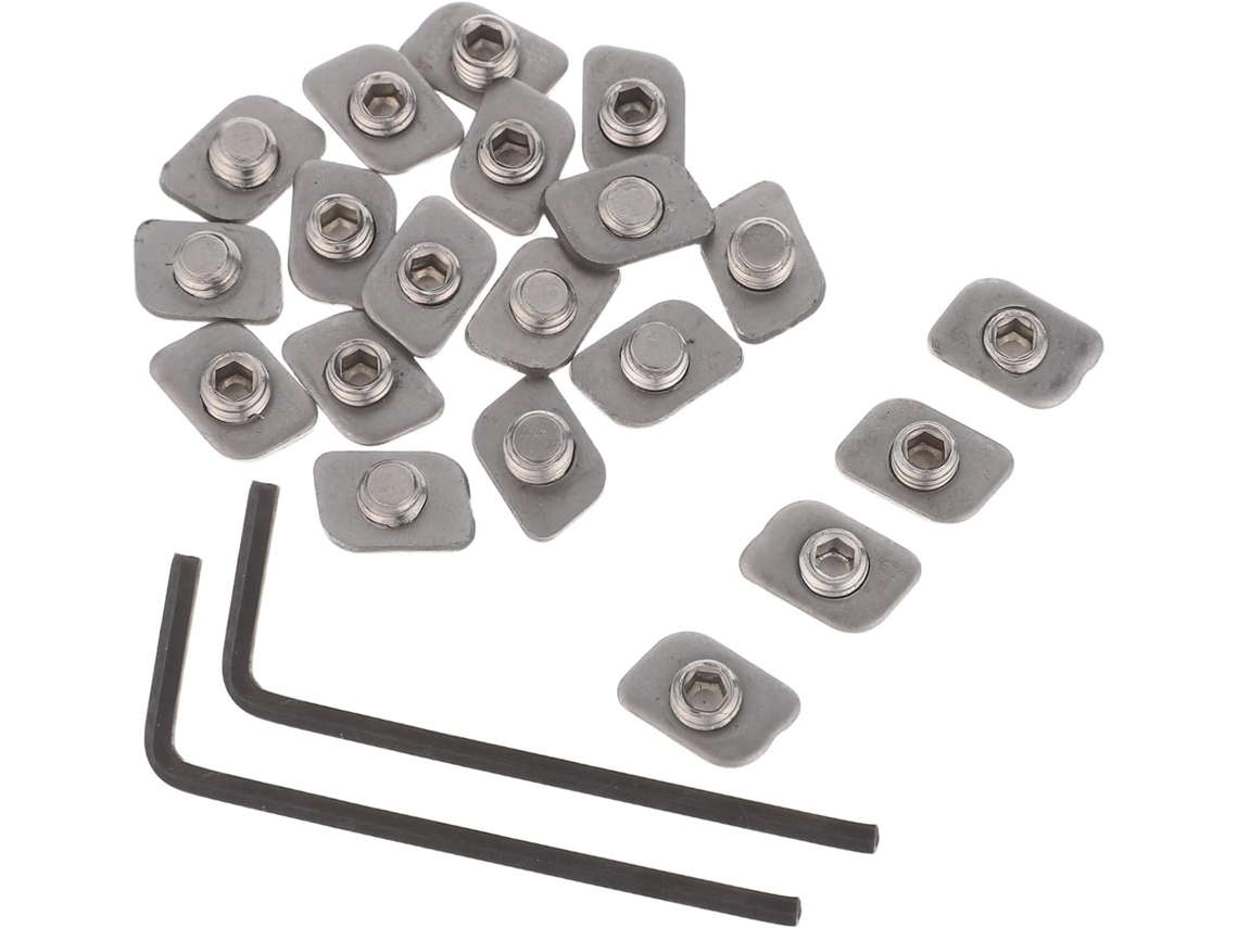 Homoyoyo Conjunto De 20-limitadores Trava Para Janela Deslizante, Resistentes E Ajustáveis, Em Aço Inoxidável, Para