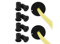 Kit Com 10 Unidades De Ilhós Parede Starlink 24 Mm (1 Polegada) Em