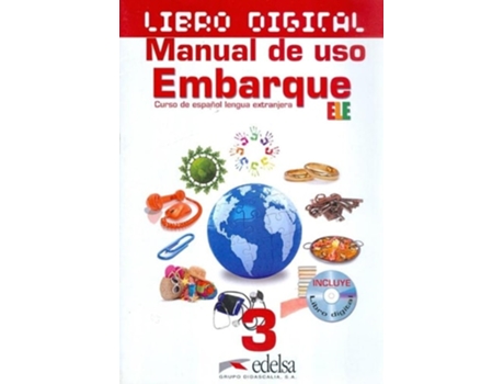 Livro Embarque 3 - Libro Digital Manual De Uso de Edelsa (Espanhol)