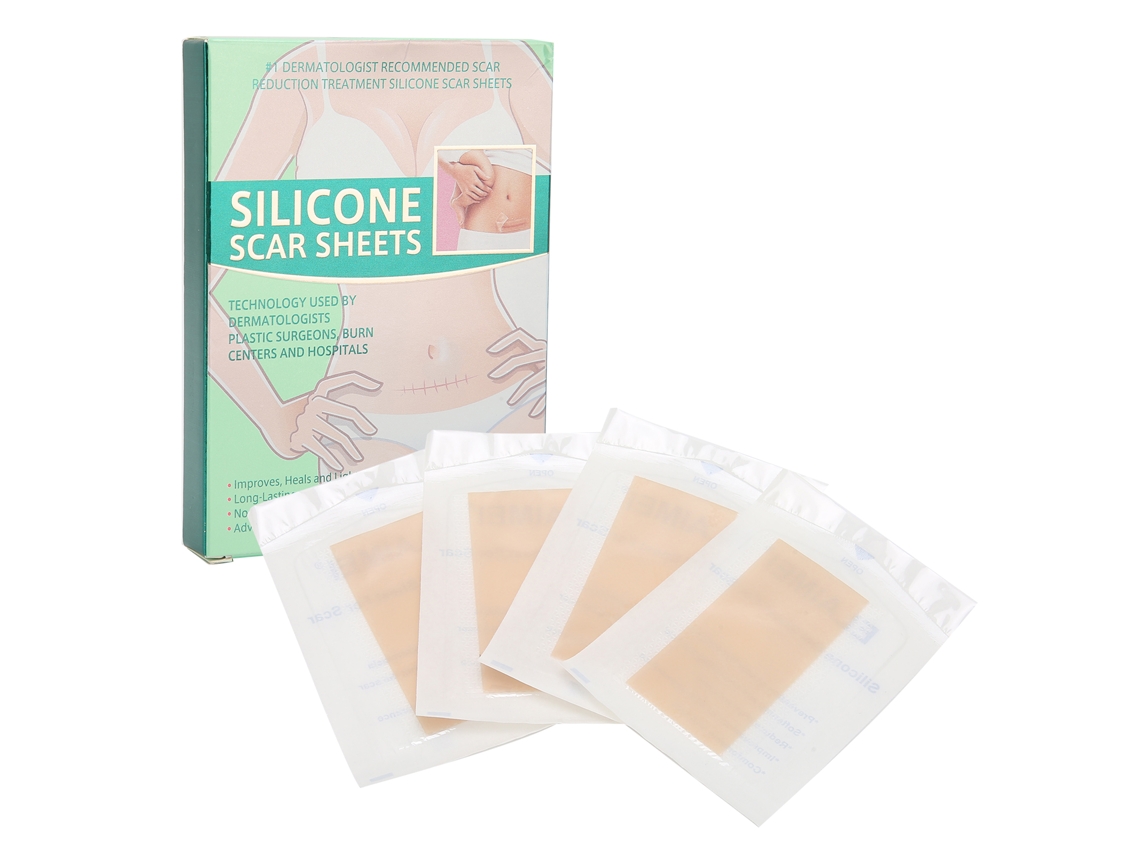 Peças De Folhas De Silicone Elaimei Para Remoção De Cicatrizes Sunflare