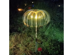 Luces Solares De Fibra Óptica Para Jardín