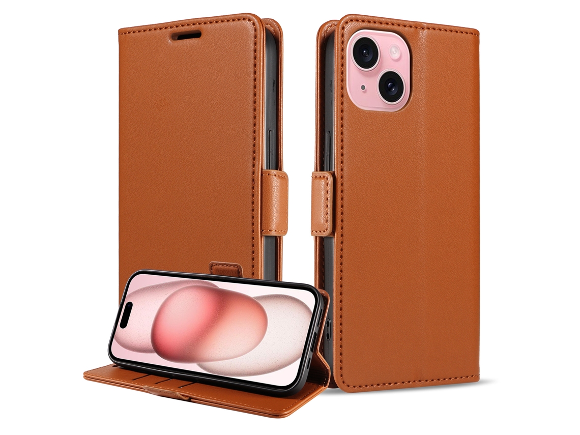 Capa Para Celular Cartão Fliphonemarrom - Iphone 12 Pro Max