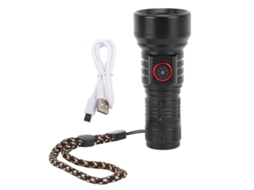Rebe-lanterna Led Mini Recarregável 1000lm 5 Modos Alumínio Para Camping Emergência
