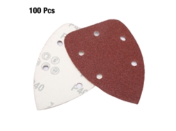 100pcs Lixa Triangular Alumina 40 S/MARCA
