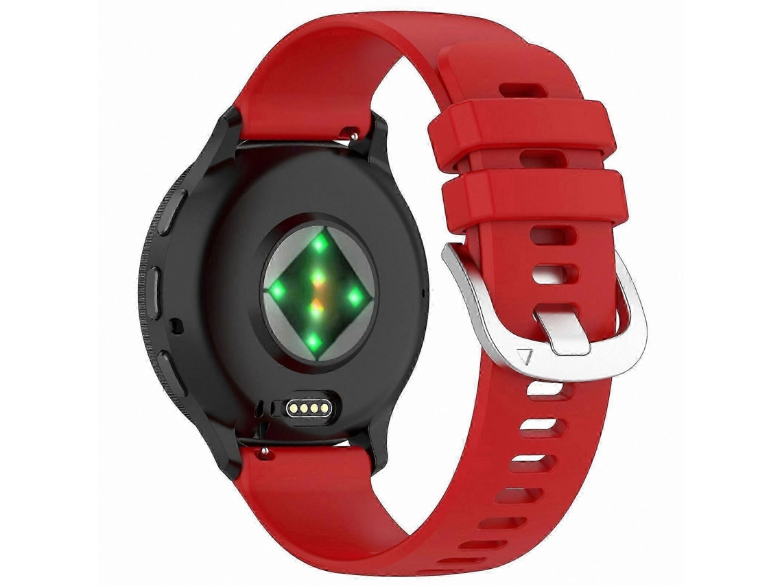 Pulseira de Silicone 18 Mm com Fivela Aço para Smartwatches 41 Mm. GOKOCO