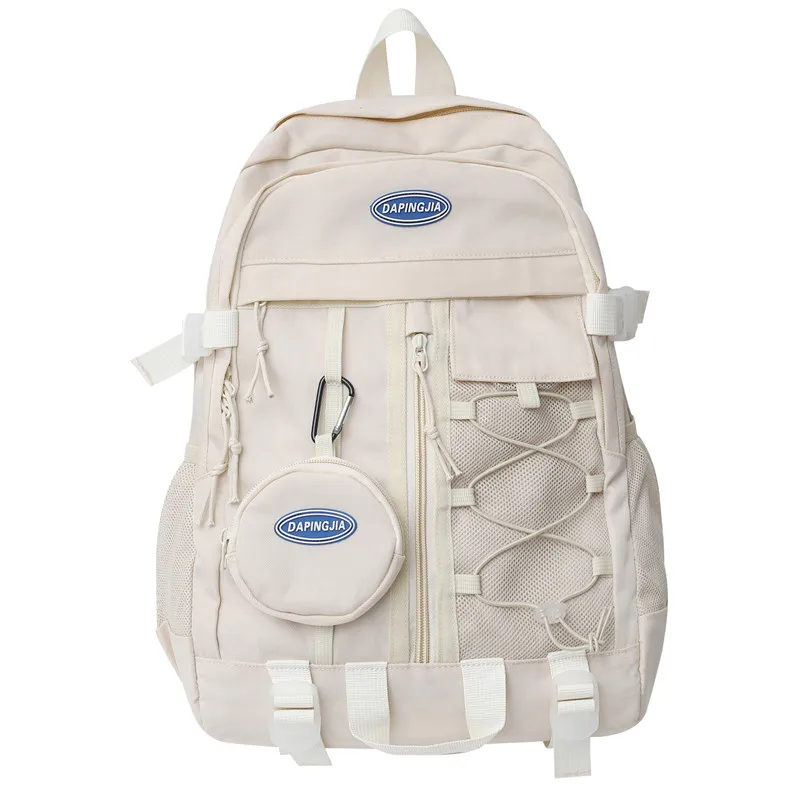 Mochila Escolar, Feminina, Laptop, Branca, Aulas