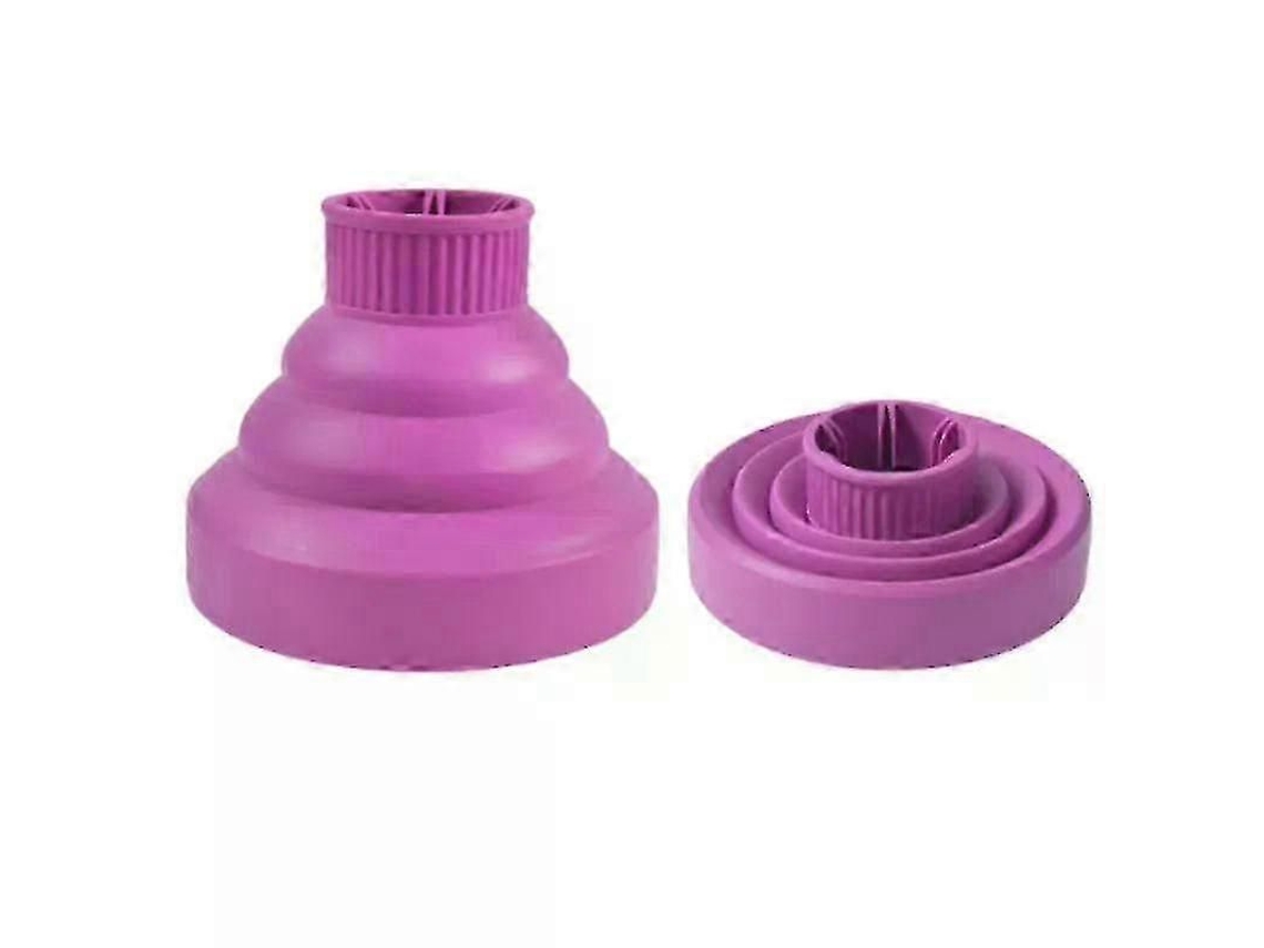 1 Capa Difusora de Silicone para Secador de Cabelo, Dobrável e Resistente À Temperatura, Acessório para Secagem e Modelagem de Cabelo TAISHENGDA