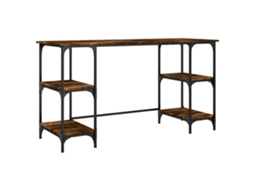 Desk, Desks Vidaxl Marrom Metal (n/a)