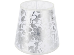 Abajur Cilíndrico De Tecido Para Luminária De Mesa Estilo Retrô, Design Simples E Elegante.