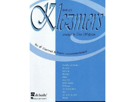 Livro KLEZMERS de Traditional (Inglês)
