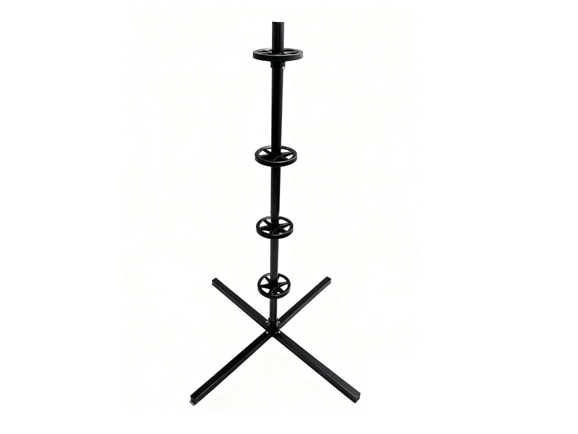 Suporte De Pneus Em Aço Para 4 Pneus Até 285 Mm